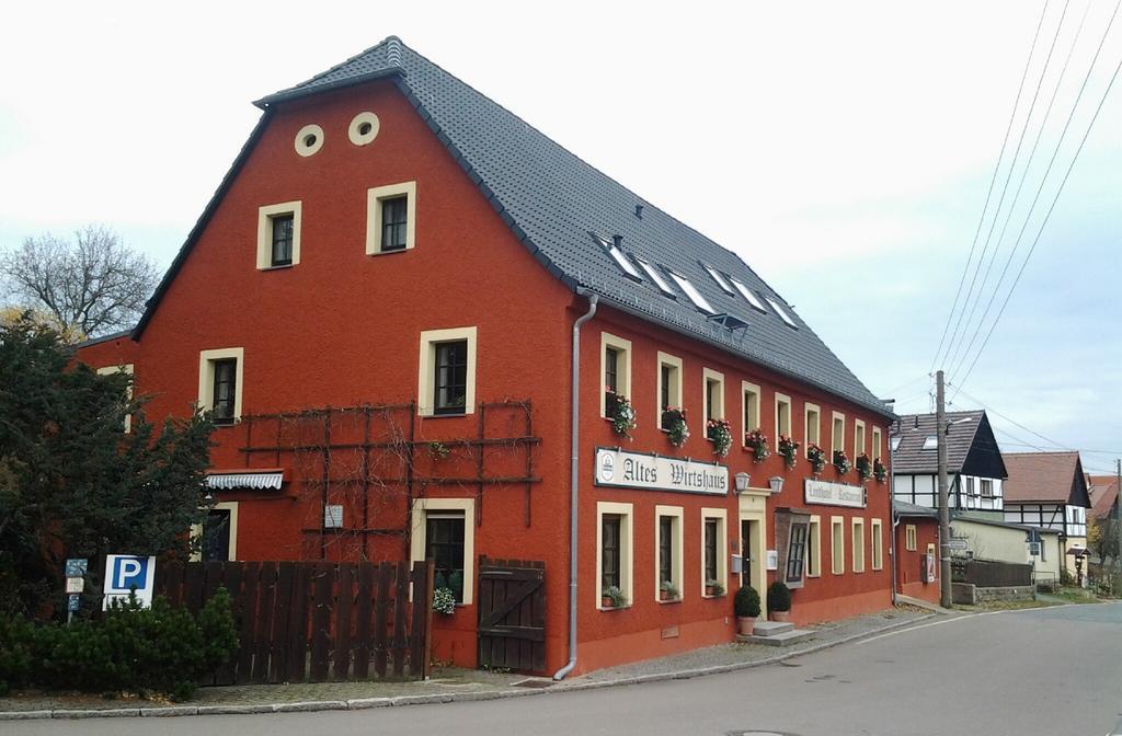 Altes Wirtshaus Foerdergersdorf Bed & Breakfast Tharandt Екстериор снимка